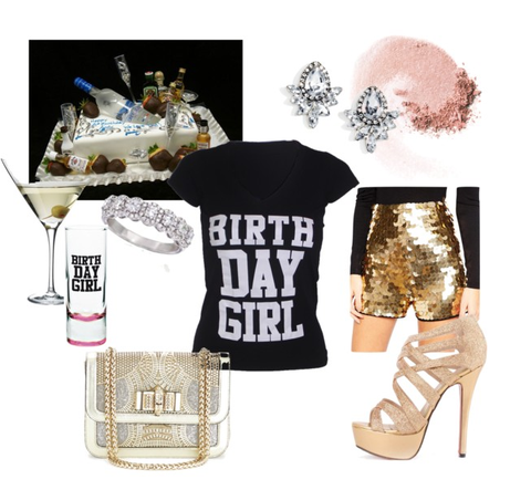 How to rock your birthday t-shirt: Dazzling 21st birthday edition!