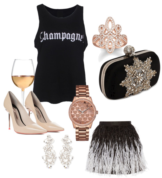 How to Rock Your Birthday Shirt: Sparkle your Night Edition