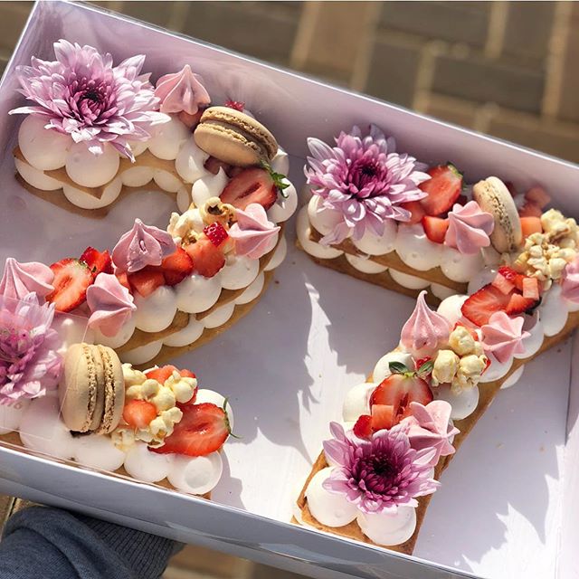 Are Letter and Number Cakes The New Thing?