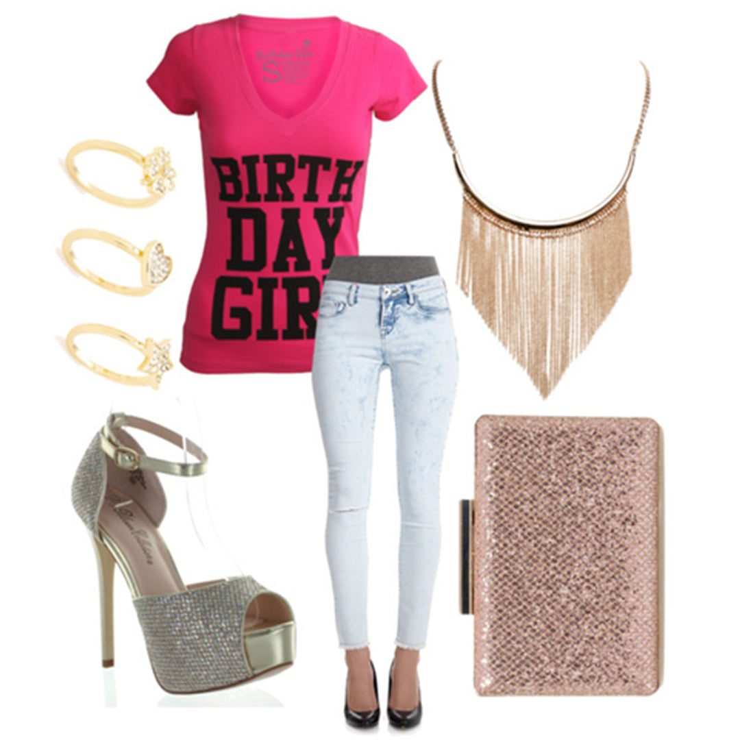 How to Rock Your Birthday Shirt: Day Out Edition