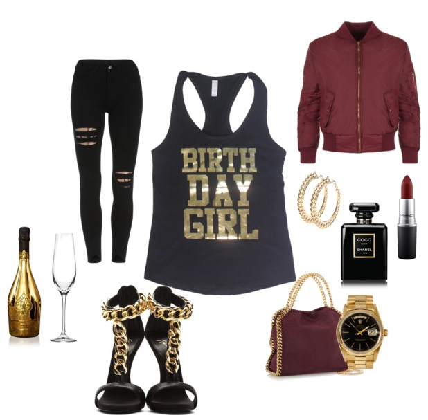 How to Rock Your Birthday Shirt: Party in Gold