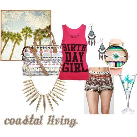 How to Rock Your Birthday Shirt: Coastal Living Edition