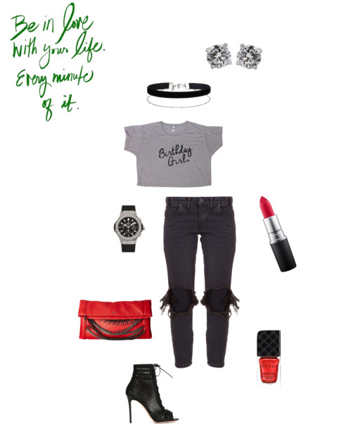 How to Rock Your Birthday Shirt: Boxy Tee Edition