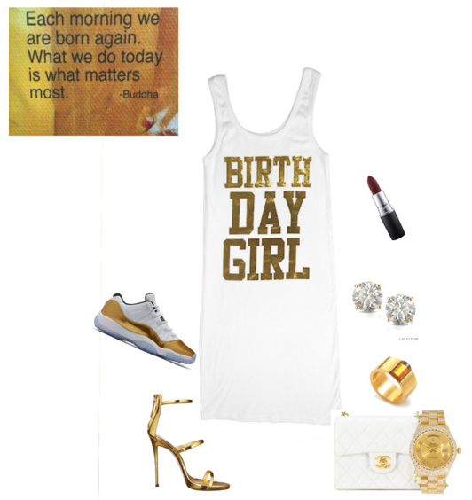 How to Rock Your Birthday Shirt: Gold Birthday Shirt Edition!